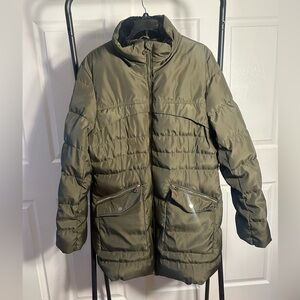 Polu Down Olive Green Jacket